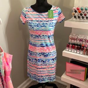 Lilly Pulitzer “A Wave From it all” t-shirt dress